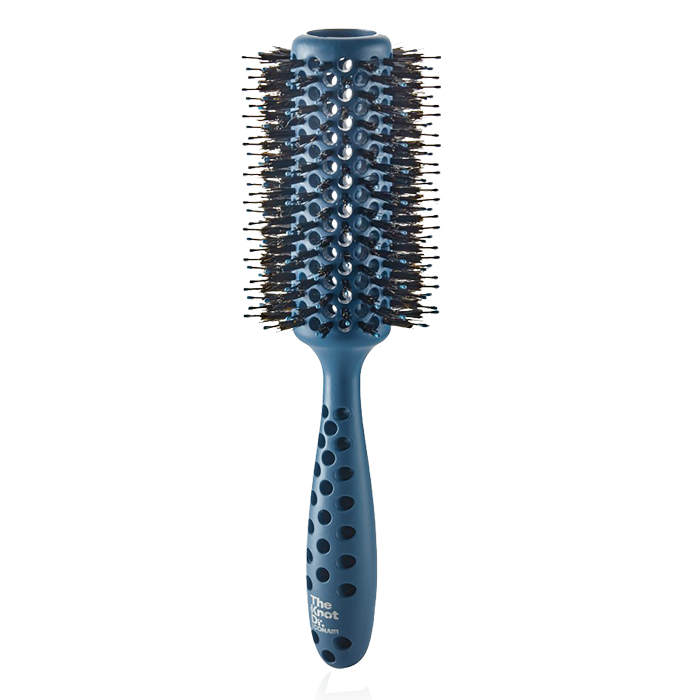 The Knot Dr. for Conair The Rounds Vented Porcupine Medium Round Hairbrush